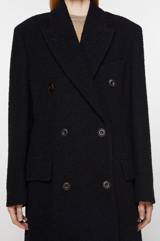 (image for) Effortless Double-breasted wool coat